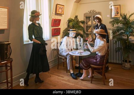 Francia, Yvelines, Croissy sur Seine, museo la Grenouillere, mostra Absinthe Foto Stock