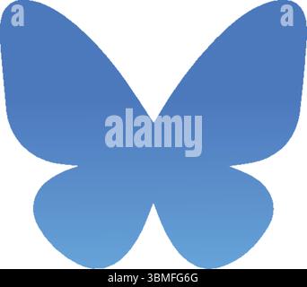Logo Bluesky, icona Bluesky Illustrazione Vettoriale