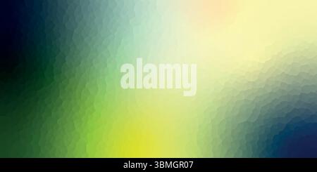 Sfondo mosaico arcobaleno poligonale. Illustrazione polyvettoriale bassa astratta. Motivo triangolare in stile mezzitoni. Modello geometrico di business design Illustrazione Vettoriale