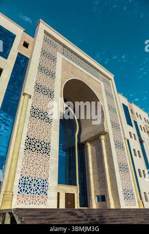 Motivo decorativo in marmo arabo islamico 3. Foto Stock