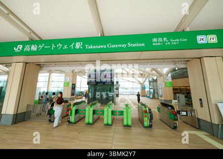TAKANAWA GATEWAY CITY TOKYO Foto Stock