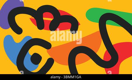 Sfondo dinamico astratto Illustrazione Vettoriale