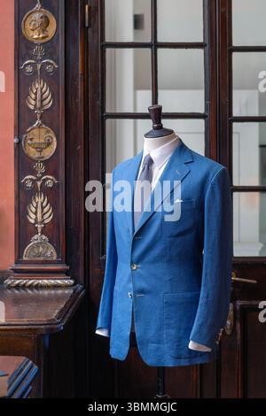 Anderson & Sheppard sarto su misura dal 1906 Foto Stock