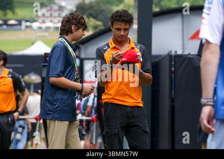 Spielberg, Austria. 29 giugno 2025. Durante la Formula 1 MSC Cruises il Gran Premio d'Austria 2025, Spielberg, Austria, dal 26 al 29 giugno - 11° turno del 24° Campionato Mondiale di F1 2025 crediti: Alessio De Marco | Avens-Images.com/Alamy Live News Foto Stock