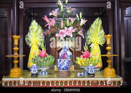Vietnam, Hue, tu Duc Tomb Foto Stock