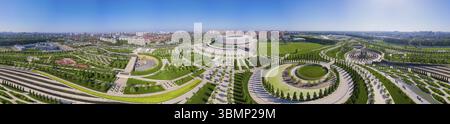 Krasnodar, Russia - Maggio 2019: Vista panoramica dello Stadio e del parco di Krasnodar Foto Stock