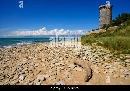 Torre Vauban, Saint-Clément-des-Baleines, Île de Ré, Charente-Maritime, Francia Foto Stock