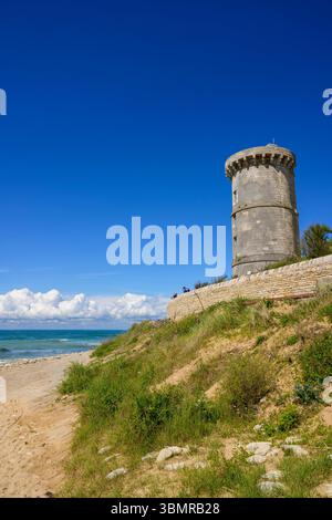 Torre Vauban, Saint-Clément-des-Baleines, Île de Ré, Charente-Maritime, Francia Foto Stock