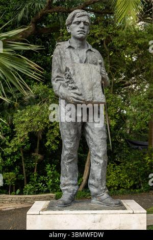 Dottor Rafael ma. Giardino botanico nazionale Moscoso a Santo Domingo, Repubblica Dominicana Foto Stock