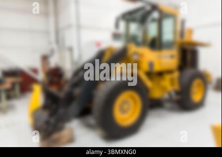 Immagine sfocata del movimento terra Foto Stock