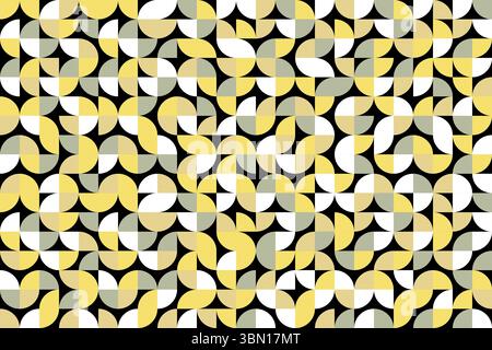 Tessuto color Scozia senza cuciture. Motivo tartan a quadri con trama a controllo tessuto. Sfondo geometrico astratto per tessuto, cartoncino, tessuto. Grafica monocromatica Illustrazione Vettoriale