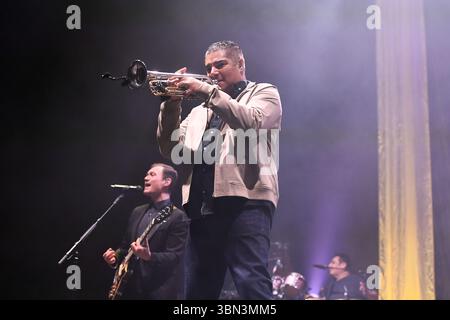 LONDRA, INGHILTERRA - 21 DICEMBRE: "UB40" si esibisce alla OVO Arena di Wembley il 21 dicembre 2022 a Londra, Inghilterra. CAP/Mar ©Mar/Capital Pictures Foto Stock