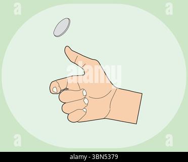 Design vettoriale con gettoni Illustrazione Vettoriale