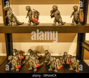 GODZILLA MOSTRA D'ARTE TOKYO Foto Stock