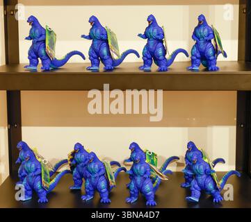 GODZILLA MOSTRA D'ARTE TOKYO Foto Stock