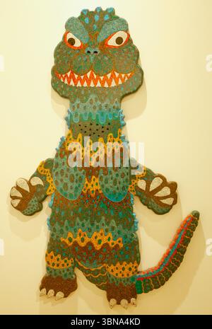 GODZILLA MOSTRA D'ARTE TOKYO Foto Stock
