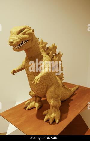 GODZILLA MOSTRA D'ARTE TOKYO Foto Stock