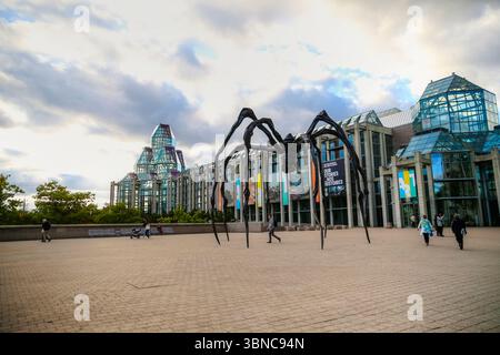 Ottawa, Ontario - 29 settembre 2017: Esterno della National Art Gallery di Ottawa Ontario Foto Stock