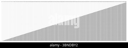 icona nera da zero a cento per cento con numero isolato su bianco. Illustrazione Vettoriale