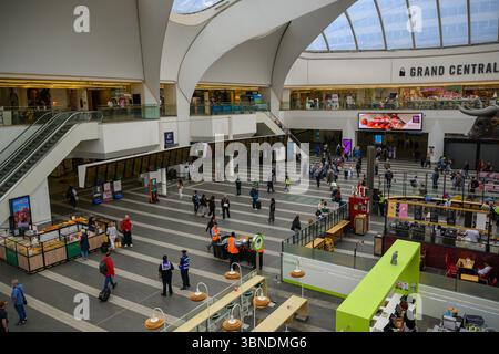 Centro commerciale Grand Central, Birmingham, Inghilterra Foto Stock