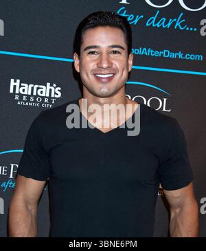 Mario Lopez ospita Epic Saturdays al Pool After Dark Nightclub all'Harrah's Resort di Atlantic City, New Jersey - 3 settembre 2011 Foto Stock