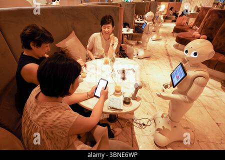 PEPPER SALOR, L'UNICA CAFFETTERIA A TOKYO Foto Stock
