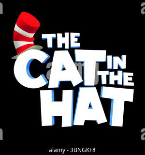 The Cat in the Hat (2026) POSTER ART *Filmstill - solo per uso editoriale* vedere le istruzioni speciali. Immagine CAP/UFS fornita da Capital Pictures Foto Stock