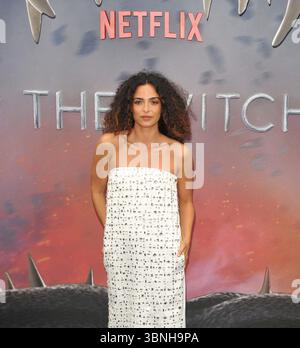 Anna Shaffer alla premiere della serie televisiva britannica The Witcher, The Now Building, Outernet, Charing Cross Road, mercoledì 28 giugno 2023 a Londra, Inghilterra, Regno Unito. CAP/CAN ©CAN/Capital Pictures Foto Stock