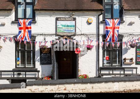 The Harbour Inn, Arley, Worcs, UK.2025 Foto Stock