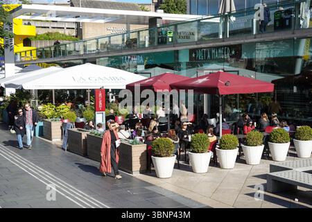 Ristoranti e caffetterie a Southbank Centre, Londra Inghilterra Regno Unito Foto Stock