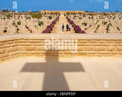 Commonwealth War Cemetery, El Alamein Foto Stock
