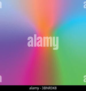 Sfondo mosaico arcobaleno poligonale. Illustrazione polyvettoriale bassa astratta. Motivo triangolare in stile mezzitoni. Modello geometrico di business design Illustrazione Vettoriale