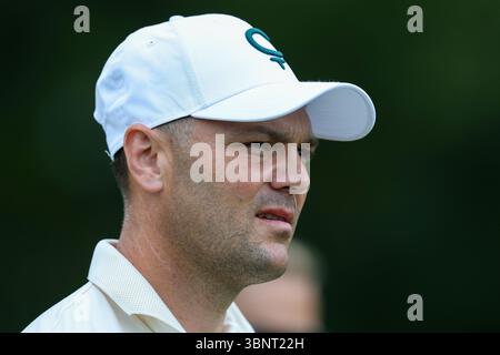 Eichenried, Germania. 4 luglio 2025. Golf DP World Tour/European Tour Tag 2 BMW International Open 2025 am 04.07.2025 im Golf Club Eichenried Martin Kaymer ( Deutschland ) foto: Revierfoto credito: ddp media GmbH/Alamy Live News Foto Stock
