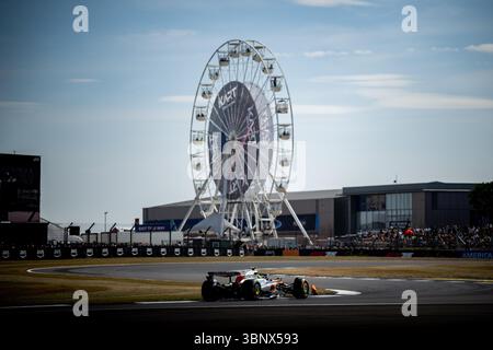 04 NORRIS Lando (gbr), McLaren F1 Team MCL39, azione durante l'ottavo round del campionato FIA di Formula 2 2025 dal 4 al 6 luglio 2025 sul circuito di Silverstone, a Silverstone, Regno Unito Foto Stock