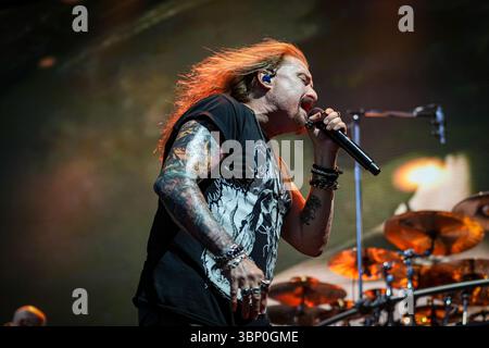 Dream Theater si esibisce al Lucca Summer Festival 2025 Foto Stock