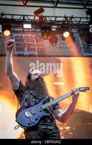 Dream Theater si esibisce al Lucca Summer Festival 2025 Foto Stock