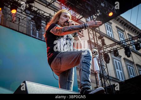 Dream Theater si esibisce al Lucca Summer Festival 2025 Foto Stock