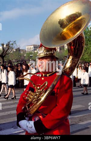 Pasqua Parata, Corfù, Grecia, 1995 Foto Stock