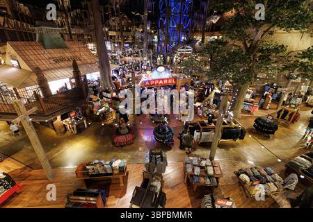Bass Pro Shops Pyramid, Memphis, Tennessee Foto Stock