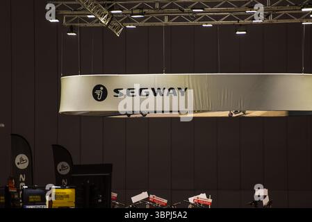 Melbourne, Australia. 26 giugno 2025. Il logo Segway è visibile al Melbourne EV Show condotto da FutureDrive AutoShows. Credito: SOPA Images Limited/Alamy Live News Foto Stock