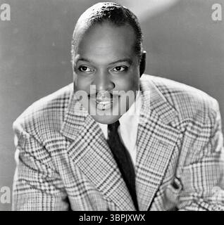 James Kriegsmann - Count Basie - iconico musicista jazz americano, bandleader e compositore durante l'era swing del jazz - 1952 Foto Stock