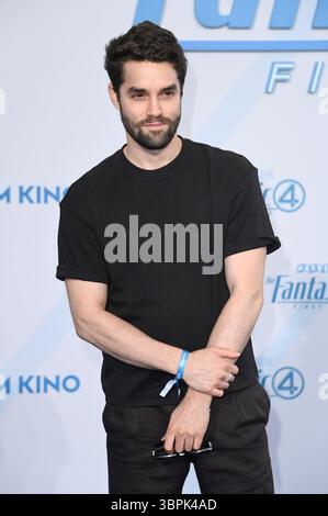 Maximilian Befort Beim fan Event zum Kinofilm 'i fantastici quattro: Primi passi' nel Das Center. Berlino, 08.07.2025 Foto Stock