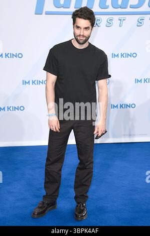 Maximilian Befort Beim fan Event zum Kinofilm 'i fantastici quattro: Primi passi' nel Das Center. Berlino, 08.07.2025 Foto Stock