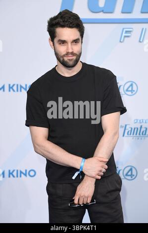 Maximilian Befort Beim fan Event zum Kinofilm The Fantastic Four: Primi passi nel Das Center. Berlino, 08.07.2025 *** Maximilian Befort all'evento dei fan per il film i fantastici quattro primi passi al Das Center di Berlino, 08 07 2025 foto:Xn.xKubelkax/xFuturexImagex Fantastic 5766 Foto Stock
