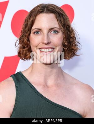 Los Angeles, Stati Uniti. 8 luglio 2025. LOS ANGELES, CALIFORNIA, USA - 08 LUGLIO: Diana Irvine arriva alla proiezione speciale di Los Angeles di "Oh, Hi!" di Sony Pictures Classics Tenuto all'AMC The Grove 14 l'8 luglio 2025 a Los Angeles, California, Stati Uniti. (Foto di Xavier Collin/Image Press Agency) credito: Image Press Agency/Alamy Live News Foto Stock