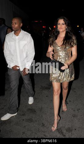 1 gennaio 2008, Miami Beach, Florida, Stati Uniti d'America: MIAMI BEACH - FL-31 DICEMBRE 2007: khloe kardashian la vigilia di Capodanno 2008 a Miami Beach...persone; khloe kardashian. (Immagine di credito: © SMG via ZUMA Wire) Foto Stock