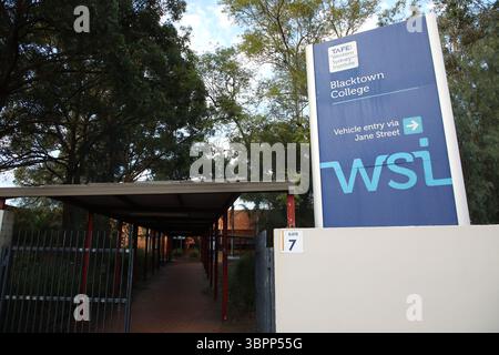 Sydney, NSW, Australia. 9 luglio 2025. TAFE NSW Western Sydney Institute Blacktown College. Crediti: Richard Milnes/Alamy Foto Stock
