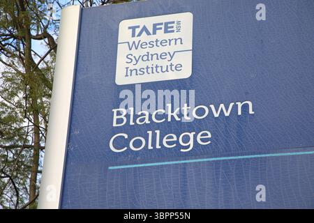 Sydney, NSW, Australia. 9 luglio 2025. TAFE NSW Western Sydney Institute Blacktown College. Crediti: Richard Milnes/Alamy Foto Stock