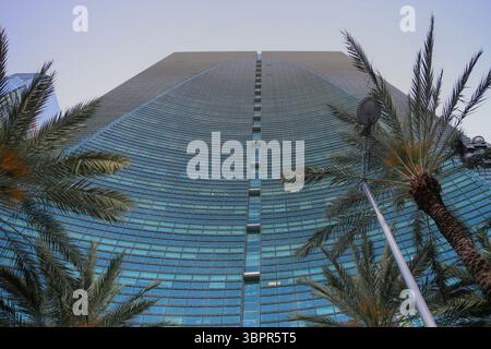 Miami, Florida - 30 marzo 2017: L'edificio Brickell Arch a Miami, Florida Foto Stock