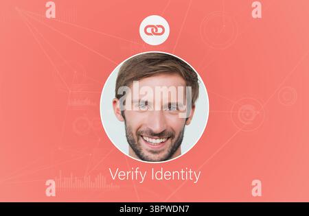 Identificazione sull'interfaccia Foto Stock